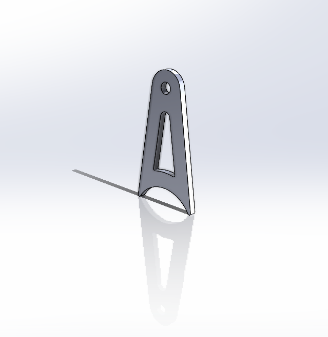 Laser Tab 8MM - Tube Mount