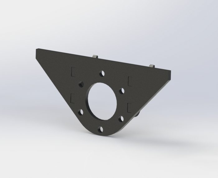 Donut mounting plate