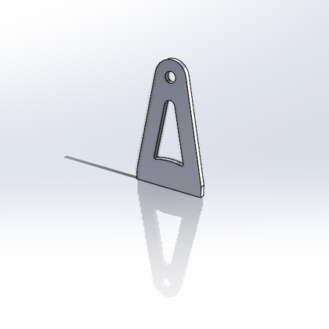 Laser Tab M6 Cut Out – Flat Mount