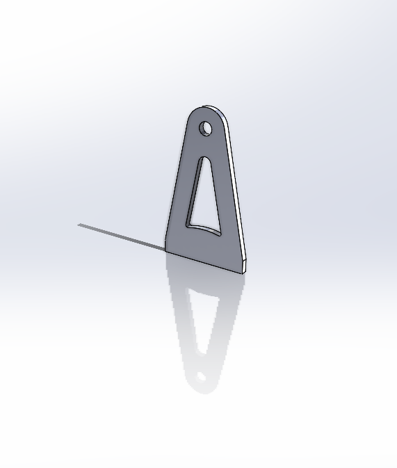 Laser Tab M6 Cut Out – Flat Mount