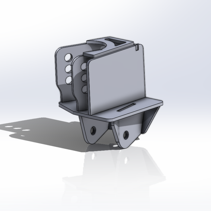 Frame Mounted 4 Link Brackets - Pair