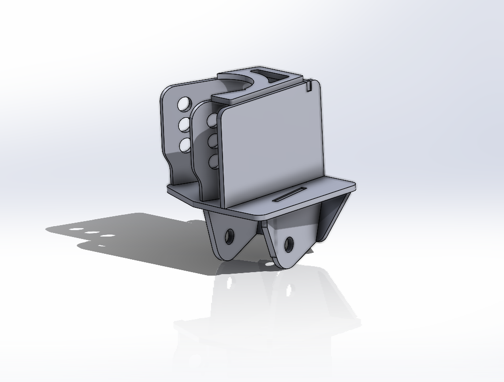 Frame Mounted 4 Link Brackets - Pair