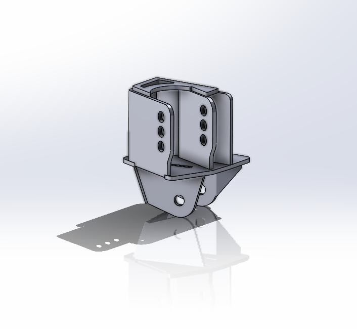 Frame Mounted 4 Link Brackets - Pair - Image 3