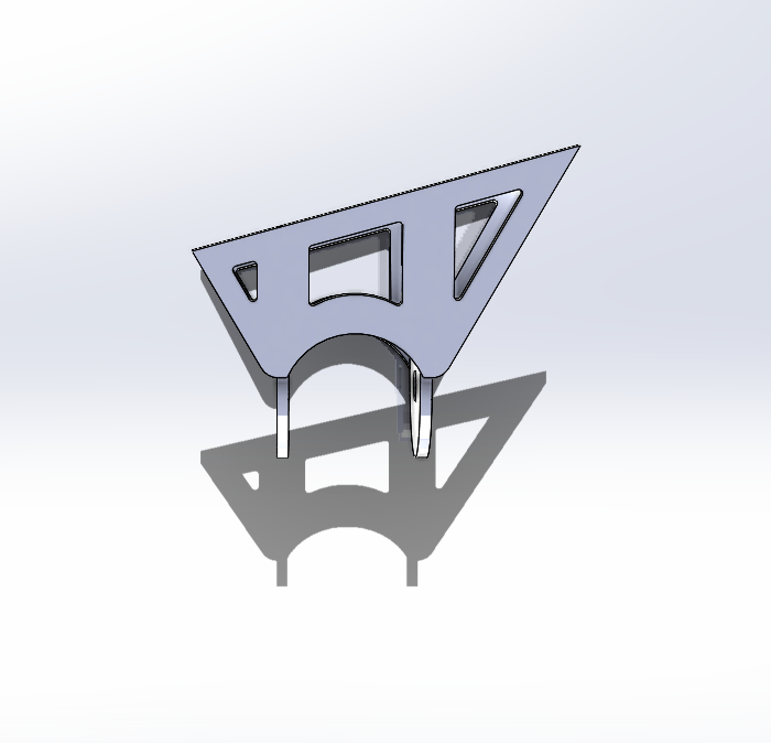 Axle Side Lower Link Brackets - Pair - Image 2