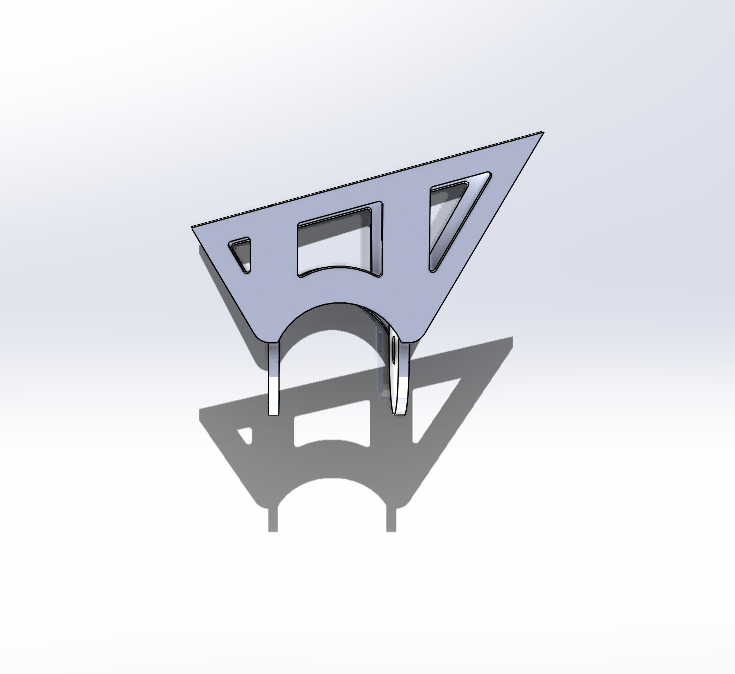 Axle Side Lower Link Brackets - Pair - Image 2