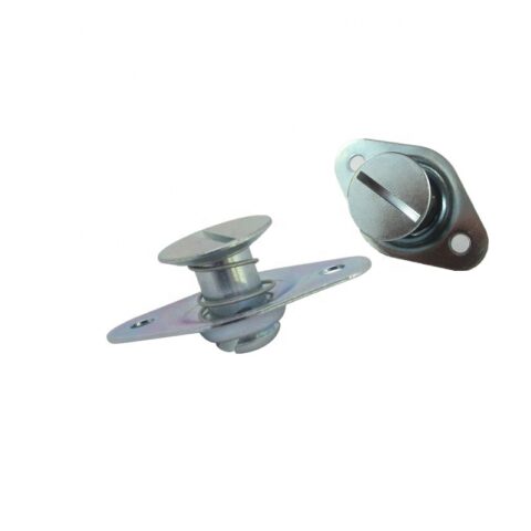 7/16″ Aluminum Self‑Ejecting Slotted Head Buttons